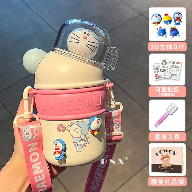 420ml Cute Cartoon Stainless Steel Thermos Cup