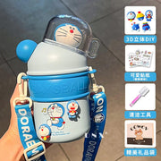 420ml Cute Cartoon Stainless Steel Thermos Cup