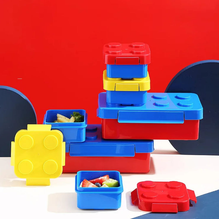 LEGO Blocks Design BPA-Free Bento Lunch Box