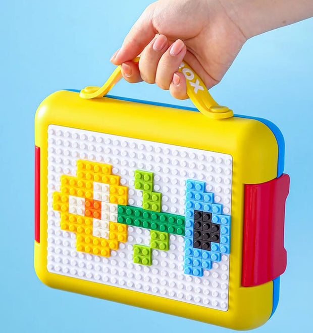 BPA-Free Bento Lego Activity Lunch Box