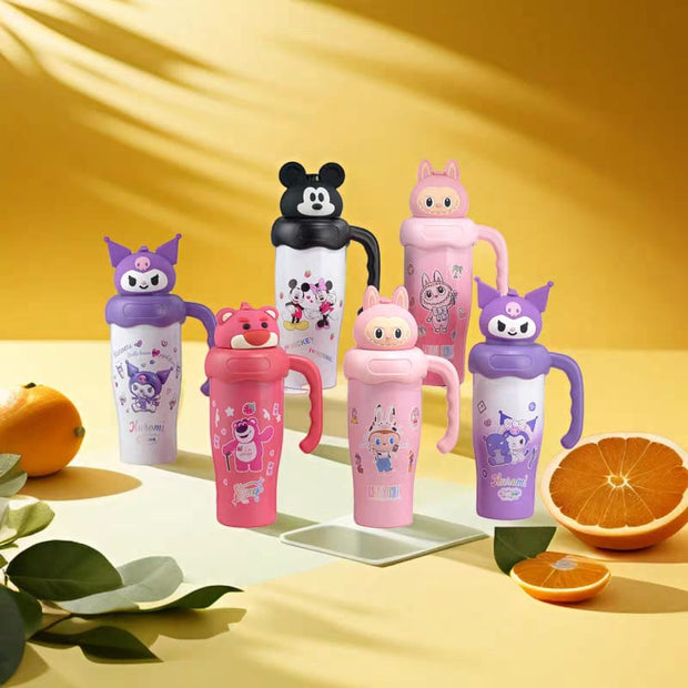 Cute Cartoon Character Stainless Steel Tumbler