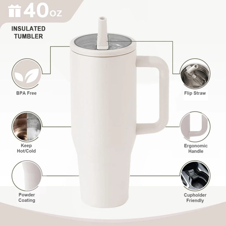 New 2025 Steel Tumbler – Leak-Proof