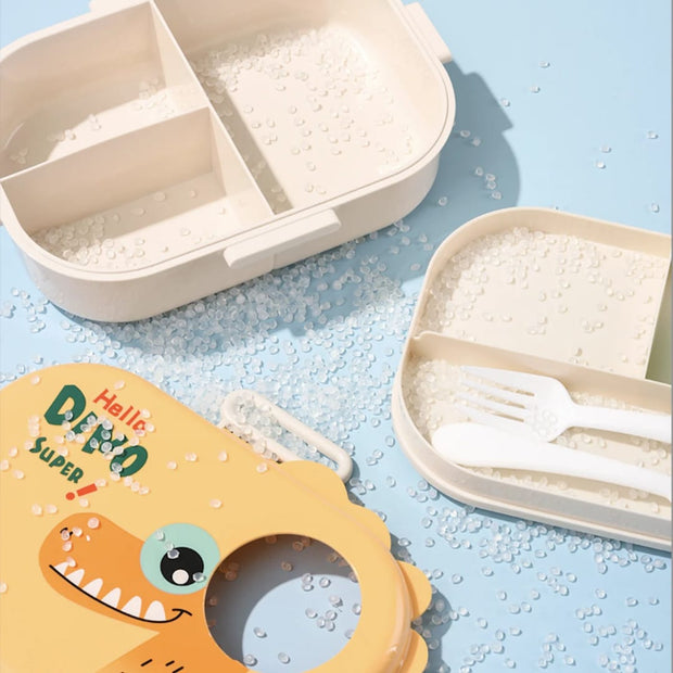 Dino-Themed BPA-Free Plastic Lunch Box