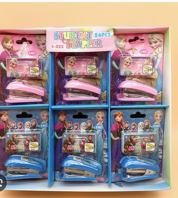 "Frozen-Themed Stapler Set – Magical Office & School Supplies (Elsa & Anna Design) with 1000 Staples"