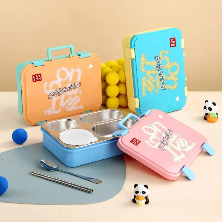 Premium Travel-Friendly Stainless Steel Lunch Box