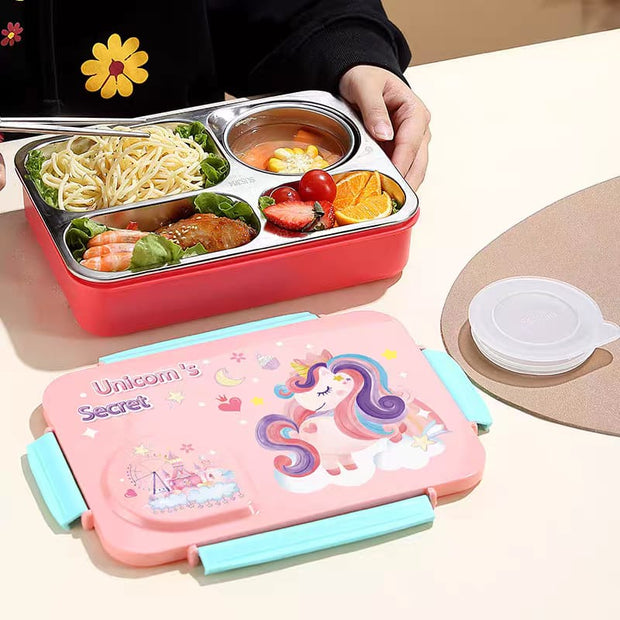 Mermaid & Unicorn Secret Insulated Lunch Box