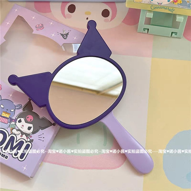 Sanrio Themed Mirror & Comb Set