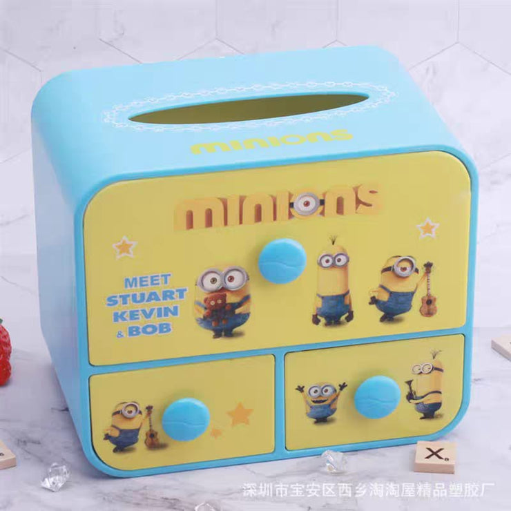 Adorable Themed Tissue Box & Organizer Set 