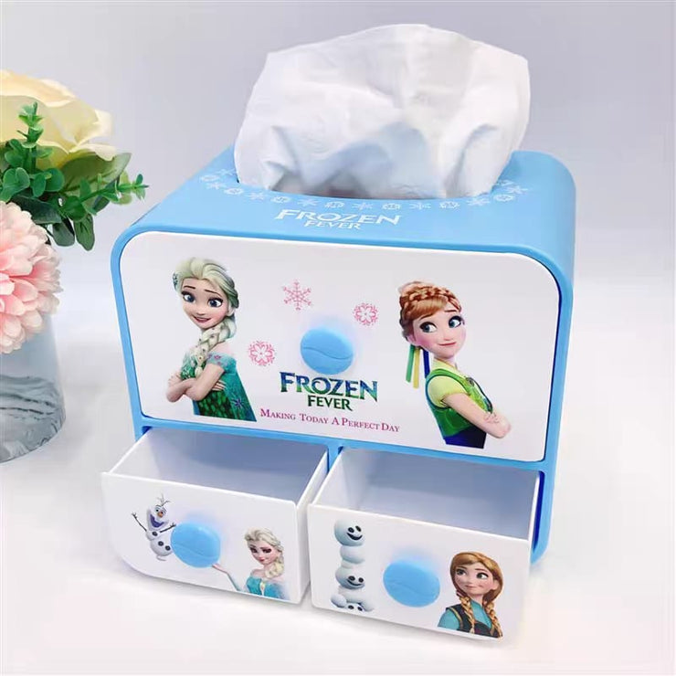 Adorable Themed Tissue Box & Organizer Set 