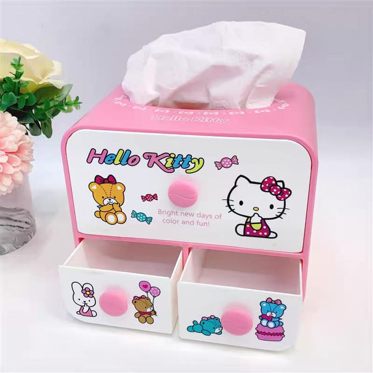 Adorable Themed Tissue Box & Organizer Set 