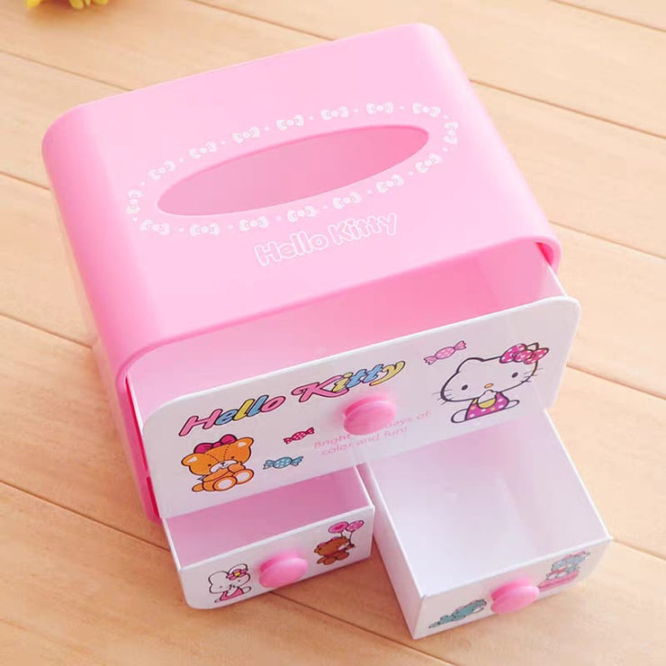 Adorable Themed Tissue Box & Organizer Set 