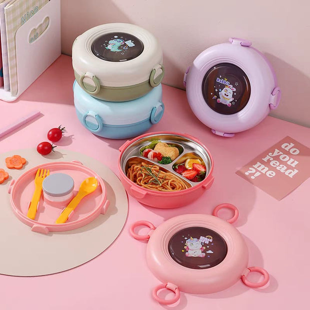 DIO Kids' Stainless Steel Lunch Box Set 
