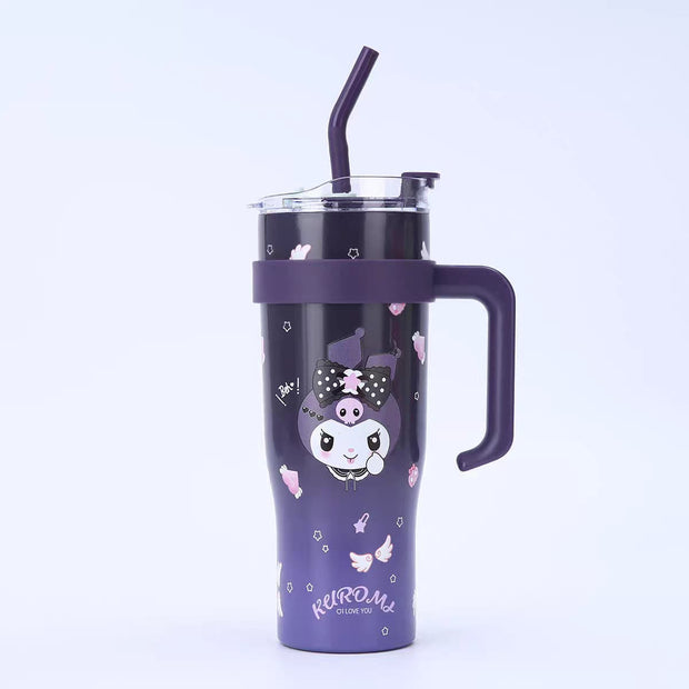 Cartoon-Themed 1200ml Stainless Steel Tumbler