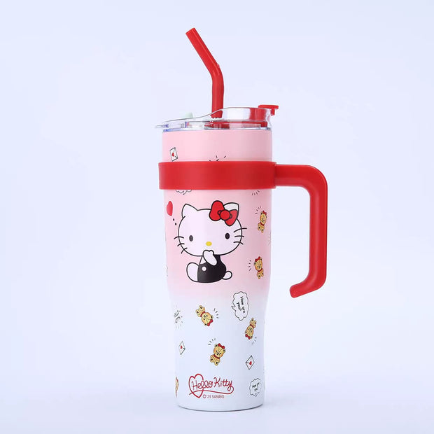 Cartoon-Themed 1200ml Stainless Steel Tumbler