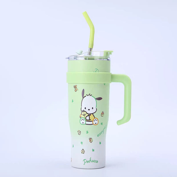 Cartoon-Themed 1200ml Stainless Steel Tumbler