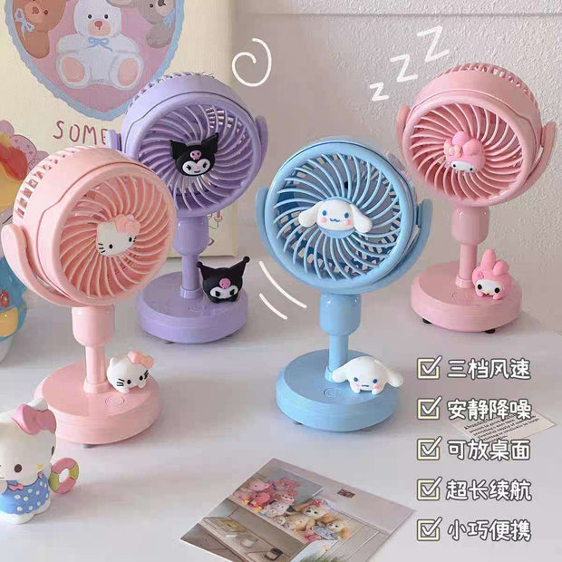3-Speed Mini Desk Fan