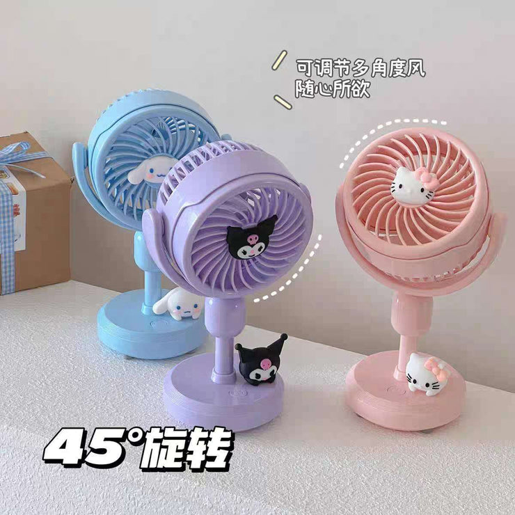 3-Speed Mini Desk Fan