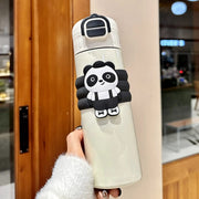  Steel Vacuum Flask - Dual Drinking Modes (Straw & Direct Sip)