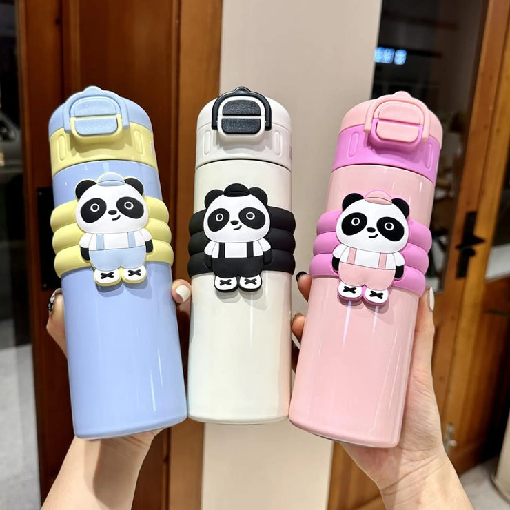  Steel Vacuum Flask - Dual Drinking Modes (Straw & Direct Sip)