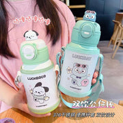 "HappyDay" 316 Stainless Steel Water Bottle