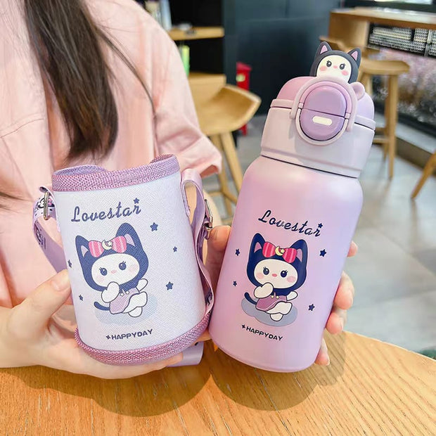 "HappyDay" 316 Stainless Steel Water Bottle