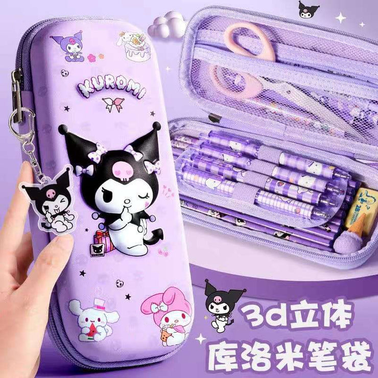 3D Kuromi Pencil Pouch