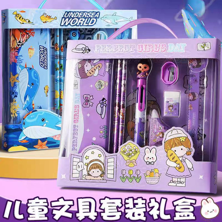 Dream Space & Undersea World Stationery Gift Sets for Kids