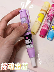 Sanrio Push-Pop Eraser Collection – Hello Kitty, My Melody & Cinnamoroll Cute Character Erasers | Apna Bazaar Lahore