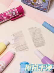 Sanrio Push-Pop Eraser Collection – Hello Kitty, My Melody & Cinnamoroll Cute Character Erasers | Apna Bazaar Lahore