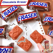 Chocolate Bar-Themed Eraser Set - Sweet & Functional Erasers for School & Office | Apna Bazaar Lahore
