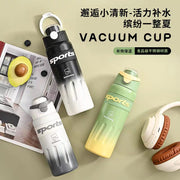 Sports" 360° Leakproof Stainless Steel Water Bottle