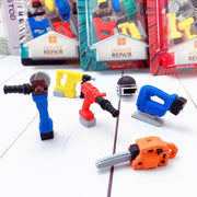 House Repair" Themed Eraser Set