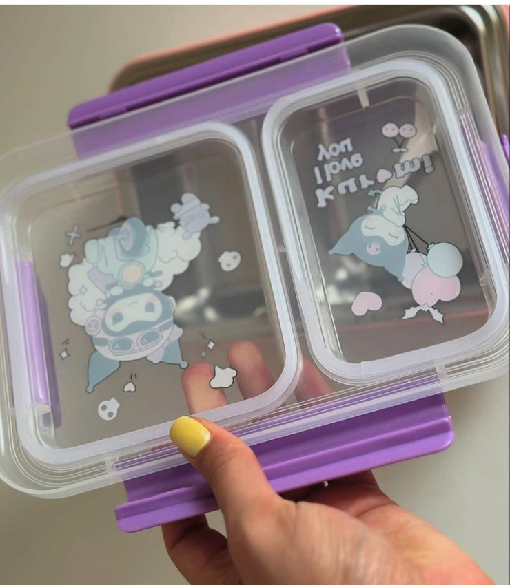 Kuromi "I Love You" Lunch Box