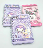 Mini Kuromi Notebook  - Pocket-Sized