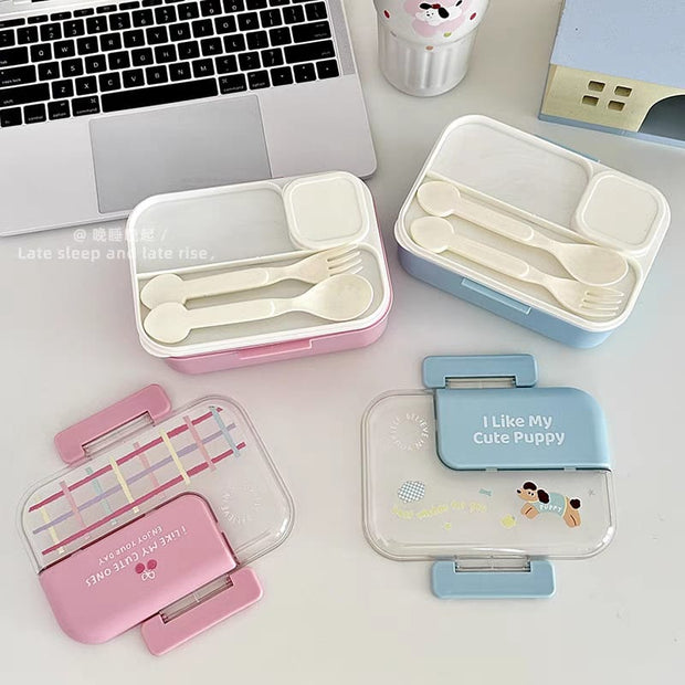 My Cute Puppy" Stainless Steel Lunch Box 