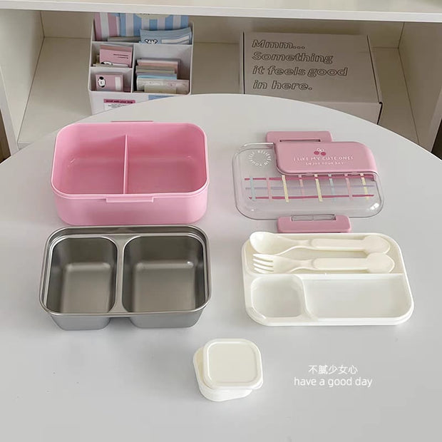 My Cute Puppy" Stainless Steel Lunch Box 