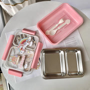 Premium Stainless Steel Lunch Box – Space-Themed & Durable