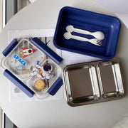 Premium Stainless Steel Lunch Box – Space-Themed & Durable