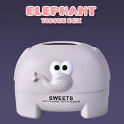 Whimsical Elephant Tissue Box Covers