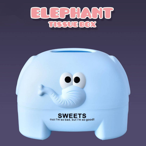 Whimsical Elephant Tissue Box Covers