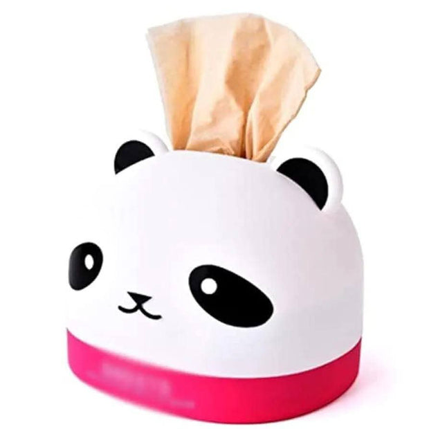 Playful Panda Tissue Box Cover