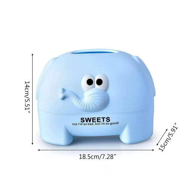 Whimsical Elephant Tissue Box Covers