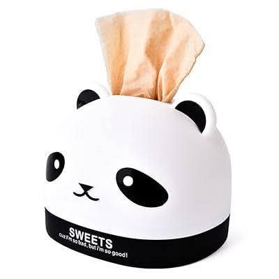 Playful Panda Tissue Box Cover