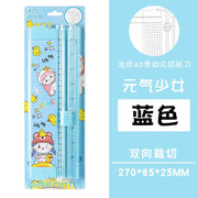 Mini A5 Sliding Paper Cutter - Dual-Blade for Smooth Cutting