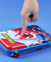 Marvel 3D Multi-Layer Pencil Case - Spider-Man & Captain America