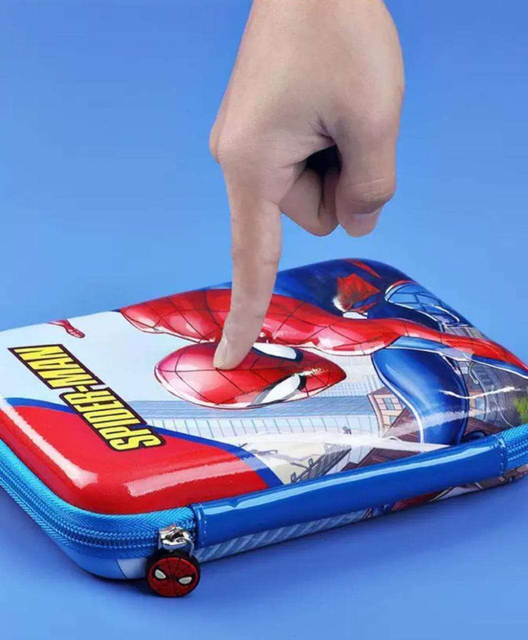 Marvel 3D Multi-Layer Pencil Case - Spider-Man & Captain America