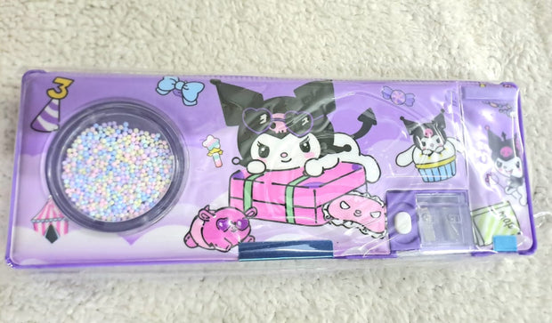 Kuromi & Frozen Multifunctional Geometry Set - Stylish Case 