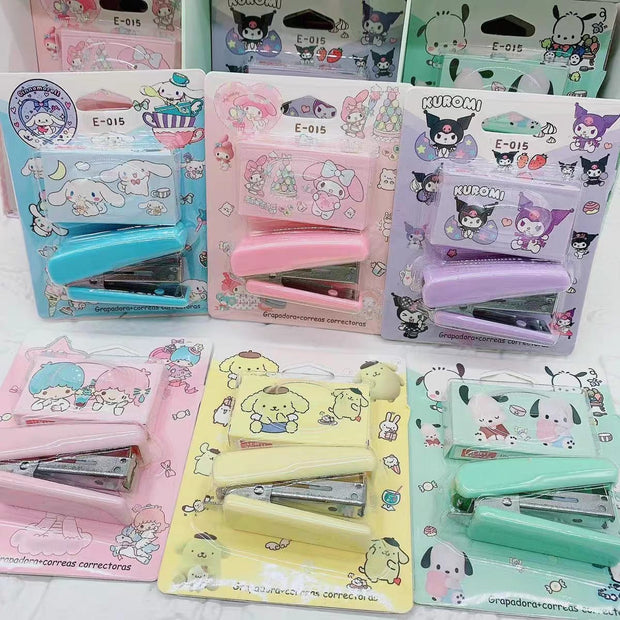 Sanrio Kuromi Stapler & Staple  Set
