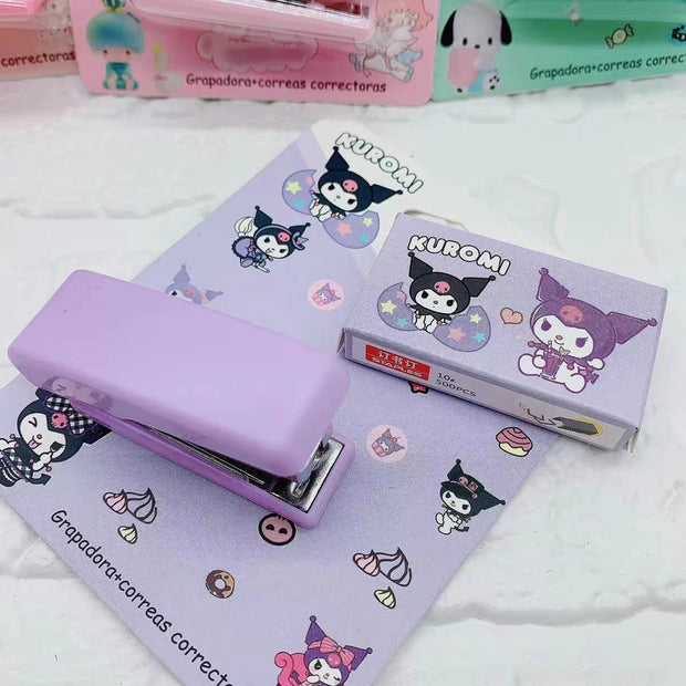 Sanrio Kuromi Stapler & Staple  Set