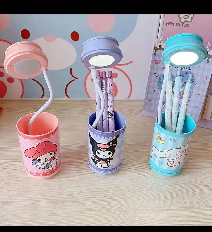 2-in-1 Bottle Lamp & Pen Holder 
